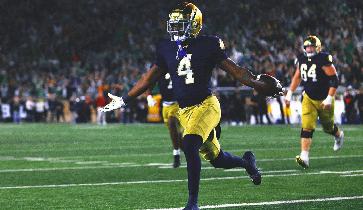 Jeremiyah Love Sets Single-Game Career High, Powers Notre Dame over USC Jeremiyah Love Sets Single-Game Career High, Powers Notre Dame over USC